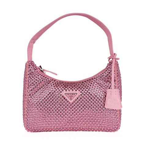 pink prada bag strap